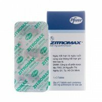 Zitromax (Azithromycin 500mg) - Ý