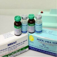 VẮC XIN PHỐI HỢP SỞI, RUBELLA SỐNG, GIẢM ĐỘC LỰC - MRVAC