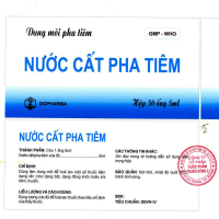 NƯỚC CẤT PHA TIÊM 5ml