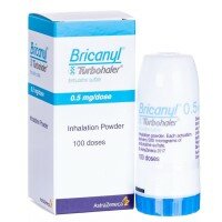 Bricanyl (Terbutalin sulphat) - Thuốc chữa hen và bệnh phổi tắc nghẽn mạn tính