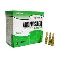 Atropin Sulfat 0,25mg/ 1ml – Thuốc chống co thắt, Dopharma, Việt Nam