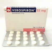 Verospiron 25 mg (Spironolacton) – Thuốc lợi tiểu, Hungary