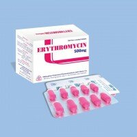 Erythromycin 500mg - Mekophar