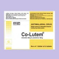 Co-Lutem (Arthemether + Lumefantrin) - dược phẩm sao kim